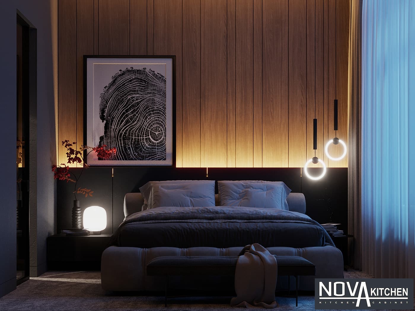 Nội thất phòng ngủ hiện đại ở Cần Thơ