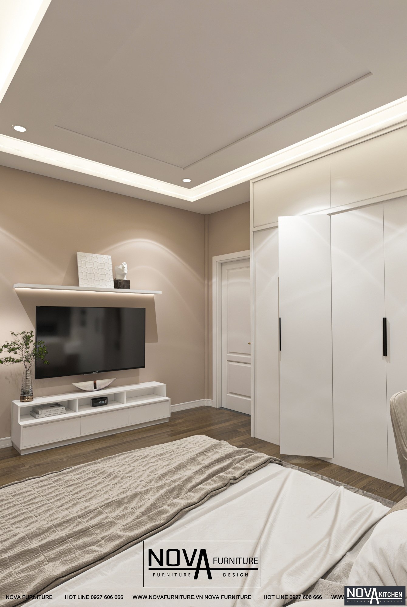 Thiết kế nội thất phòng ngủ Đồng Nai