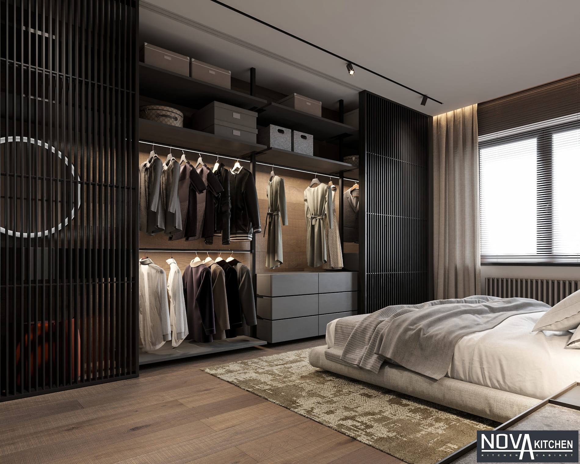 Thiết kế nội thất phòng ngủ thông minh