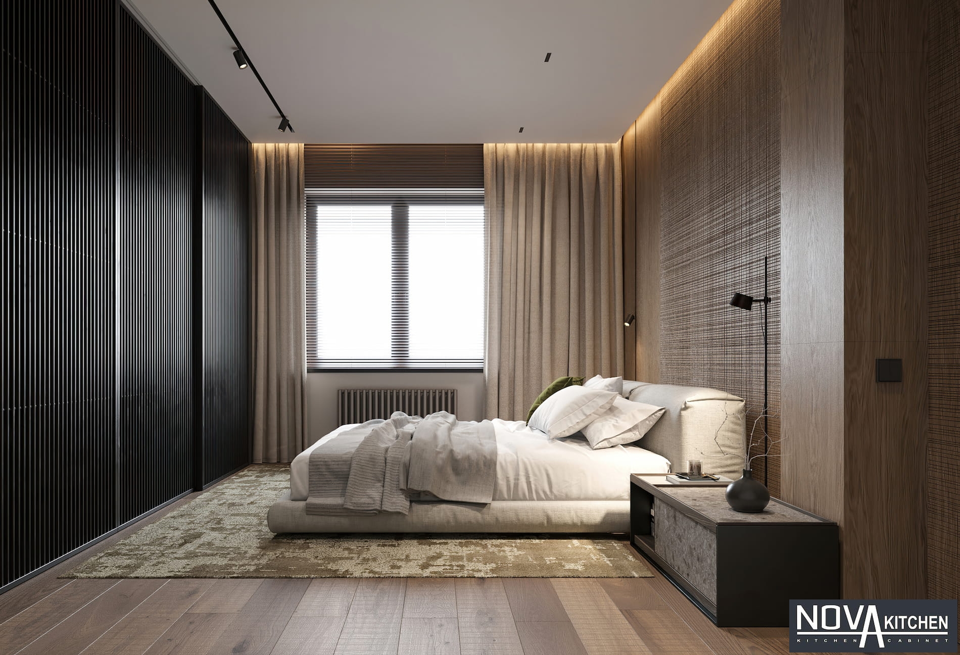 Thiết kế nội thất phòng ngủ thông minh
