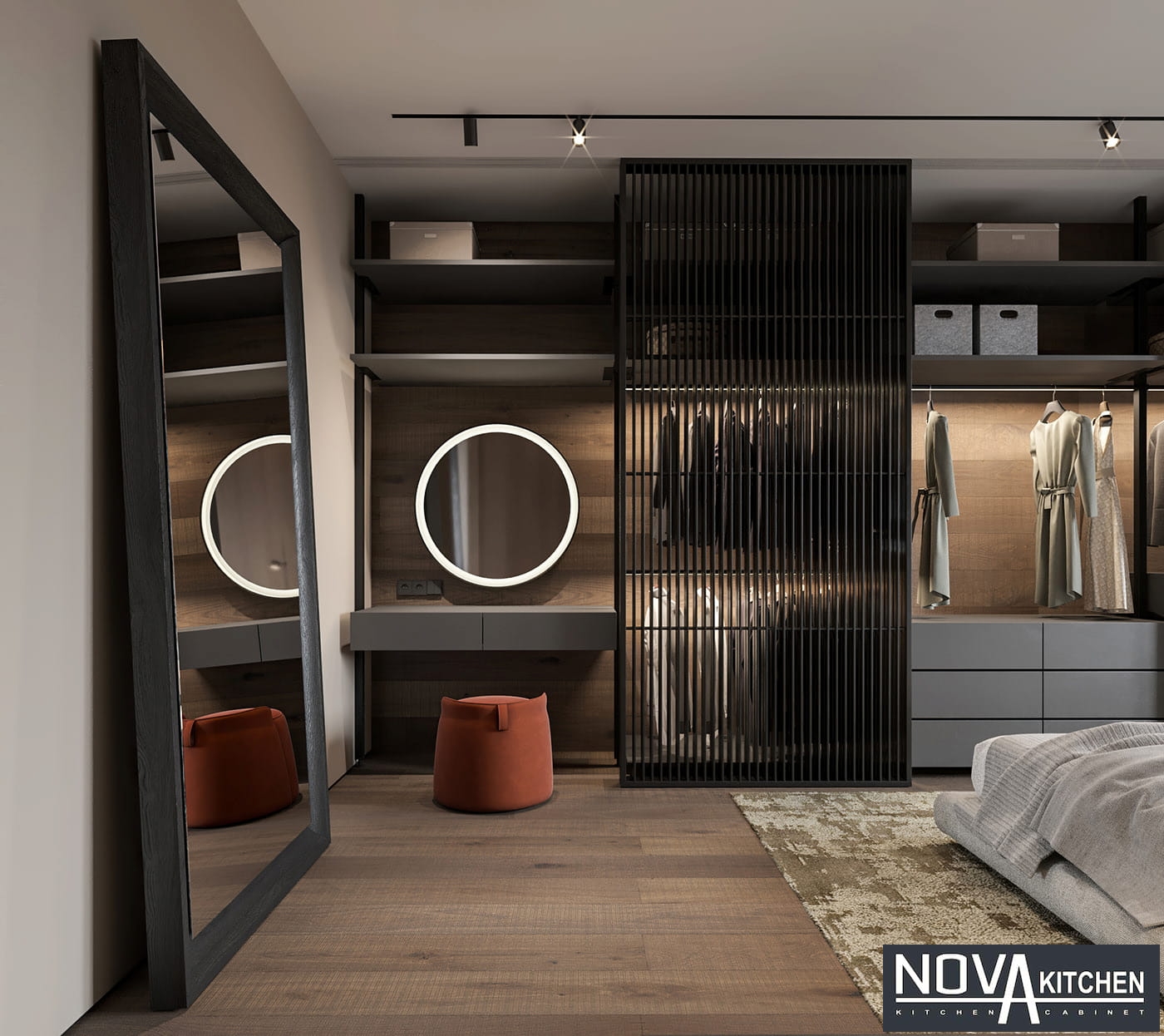 Thiết kế nội thất phòng ngủ thông minh