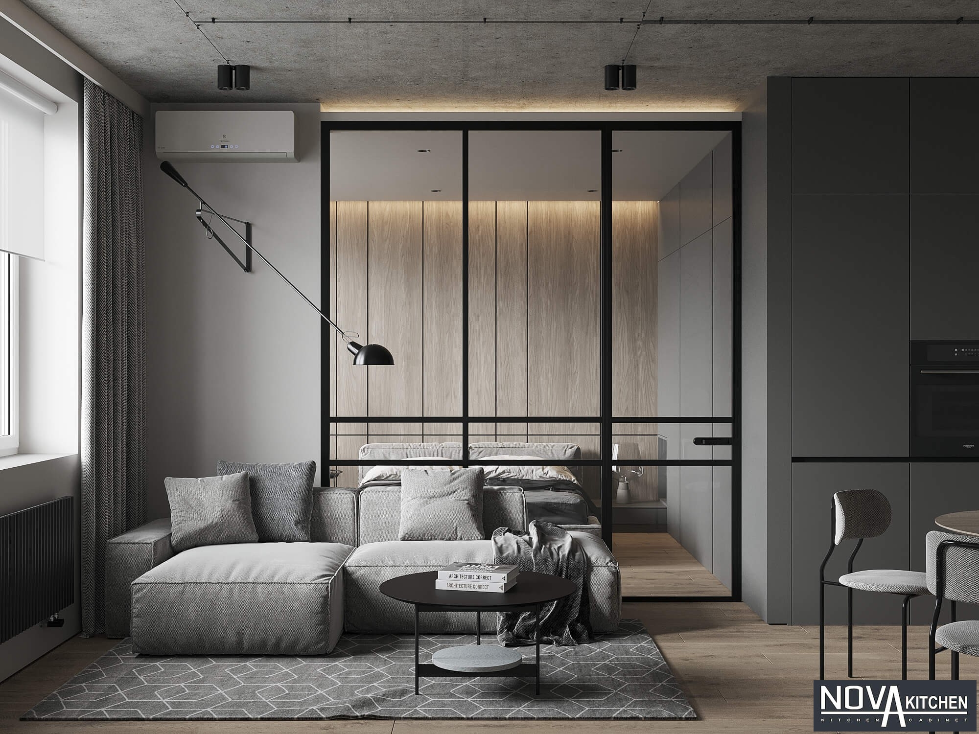 Thiết kế phòng ngủ căn hộ hiện đại HCM
