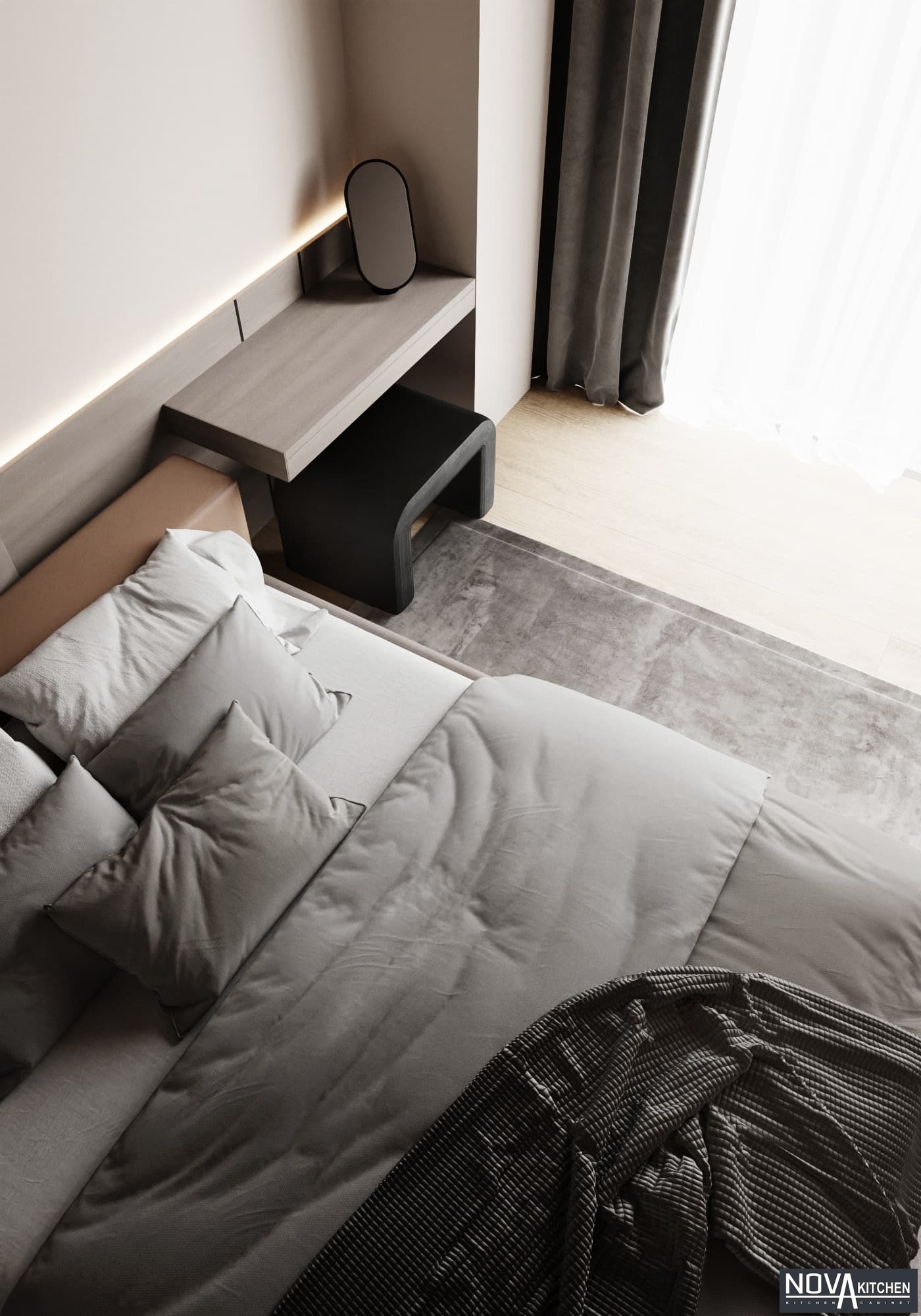 Thiết kế phòng ngủ hiện đại Đồng Tháp