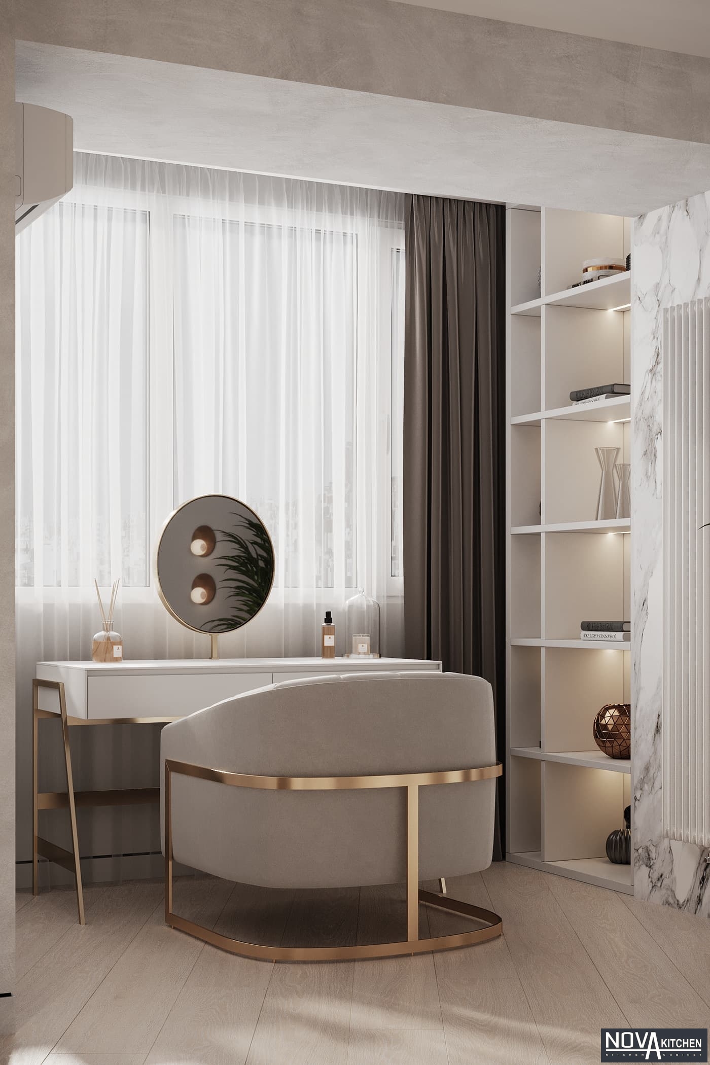 Thiết kế phòng ngủ hiện đại ở Thủ Đức