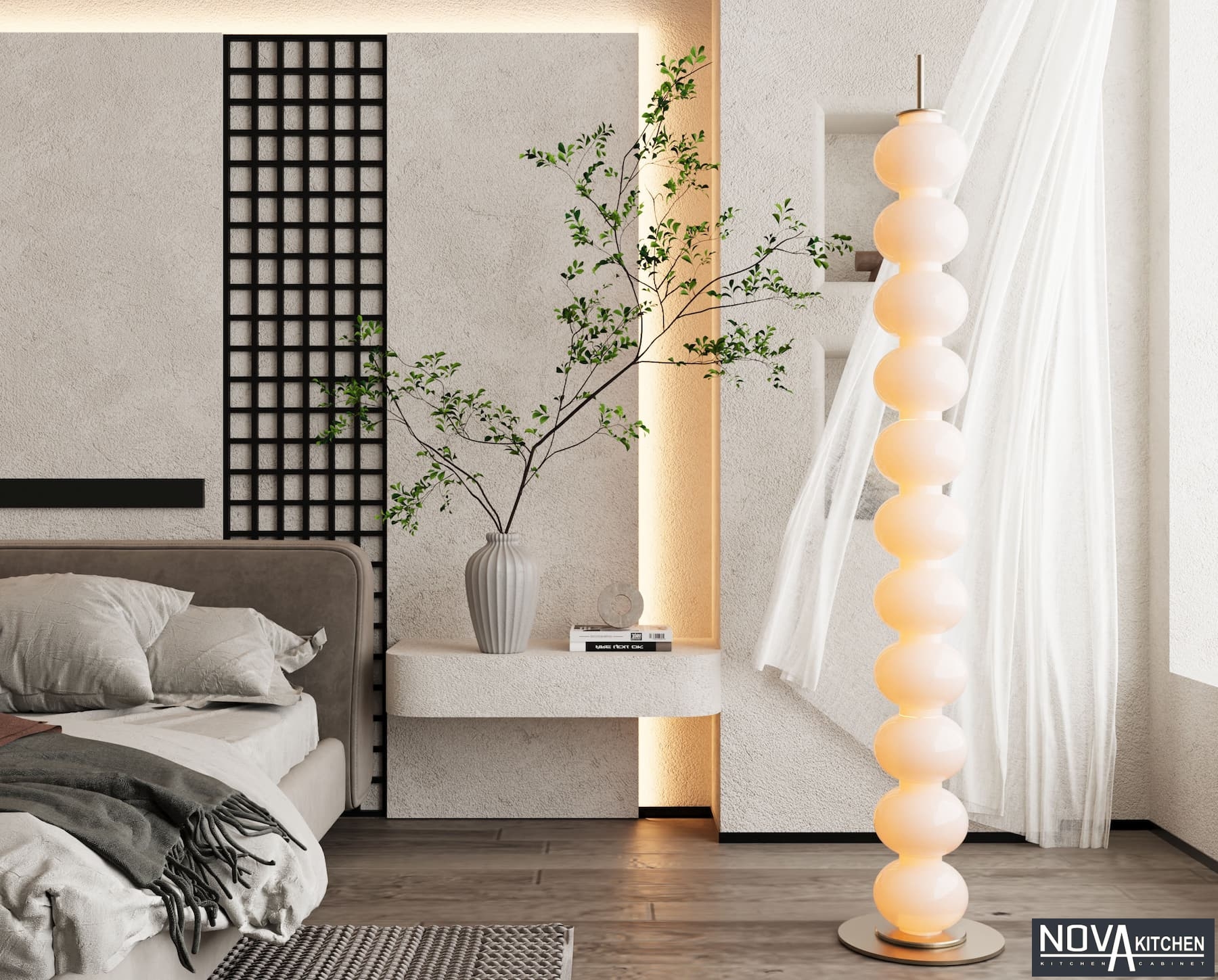 Thiết kế thi công Nội thất phòng ngủ hiện đại