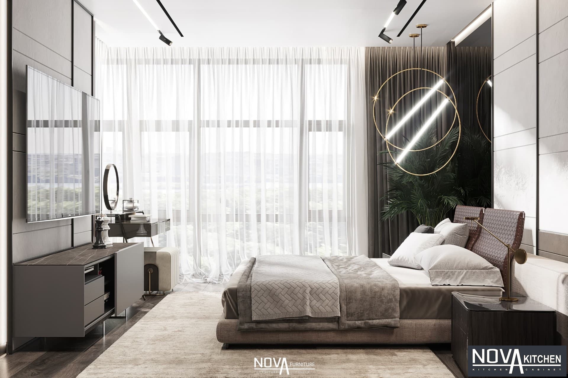 Thiết kế thi công phòng ngủ hiện đại Bến Tre