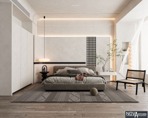 Thiết kế thi công Nội thất phòng ngủ hiện đại