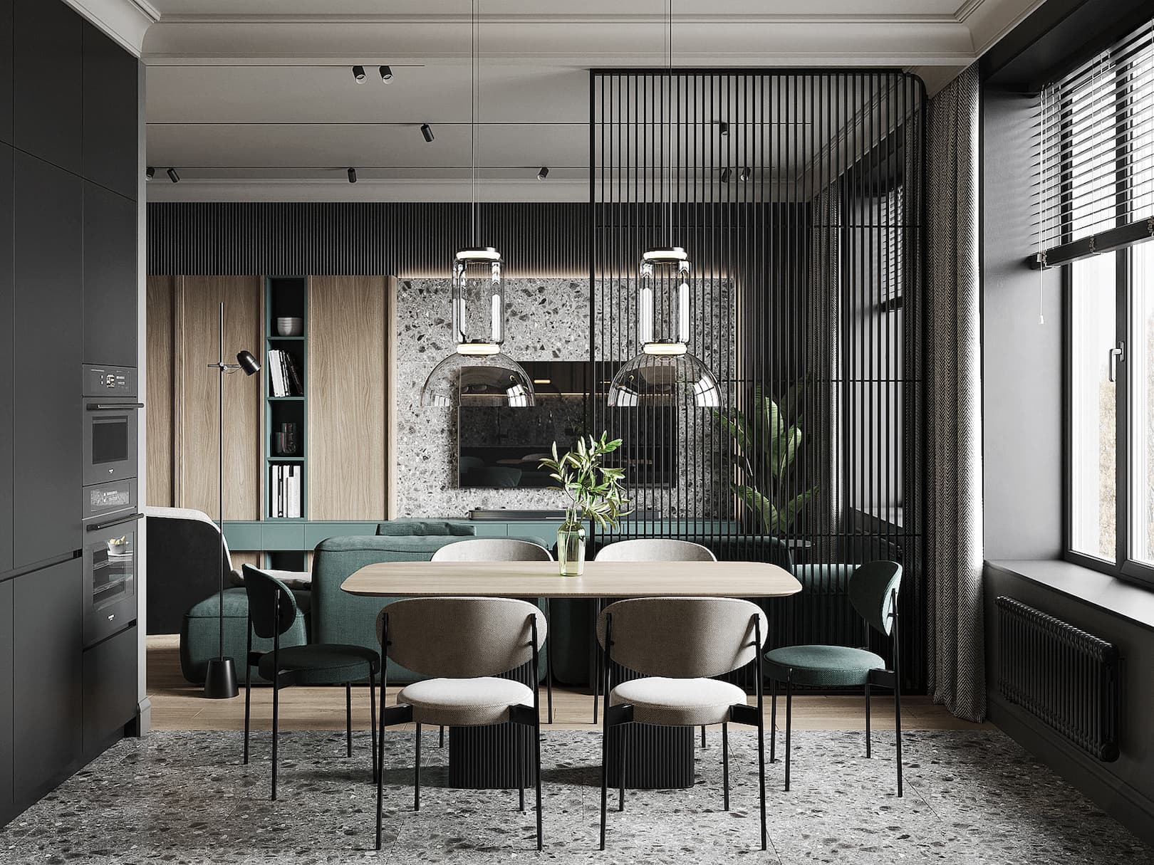 thiết kế tủ bếp MDF đẹp tại HCM