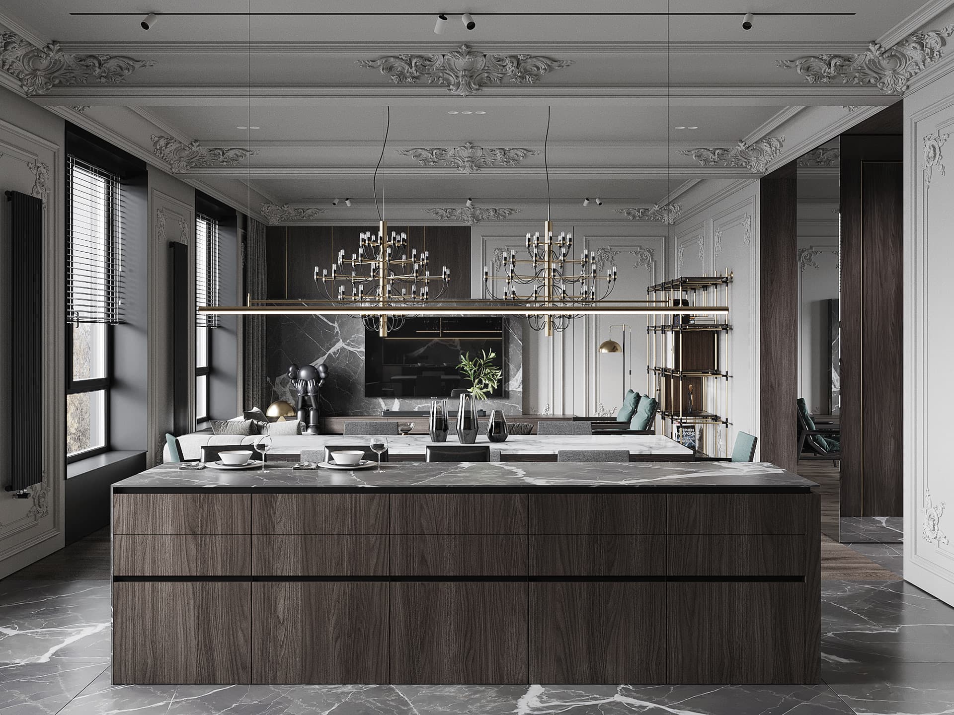 Tủ bếp MDF hiện đại tại Cần Thơ