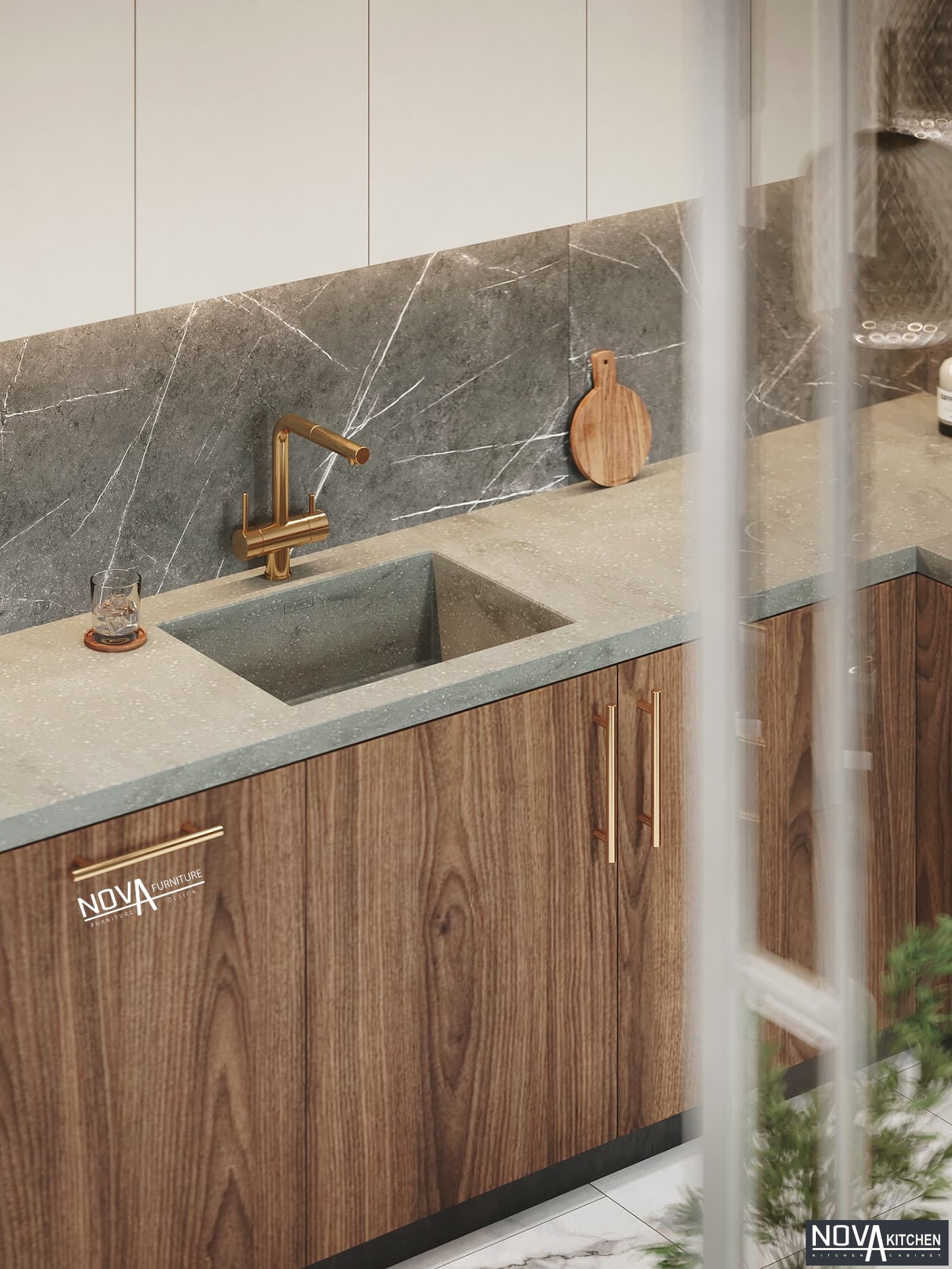 Dự án tủ bếp MDF cao cấp tại Cần Thơ