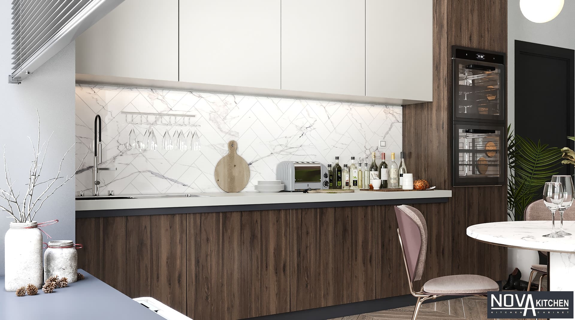 Dự án tủ bếp MDF ở Đồng Nai