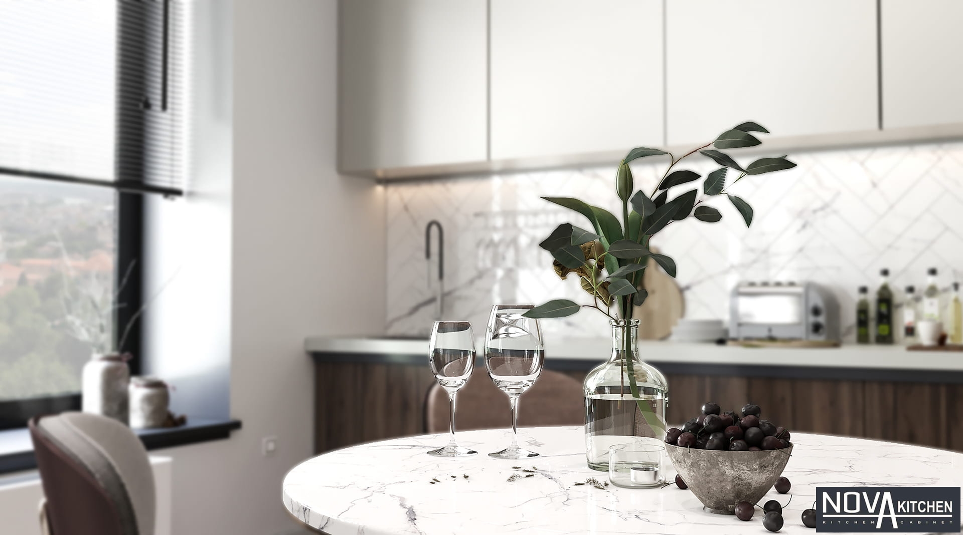 Dự án tủ bếp MDF ở Đồng Nai
