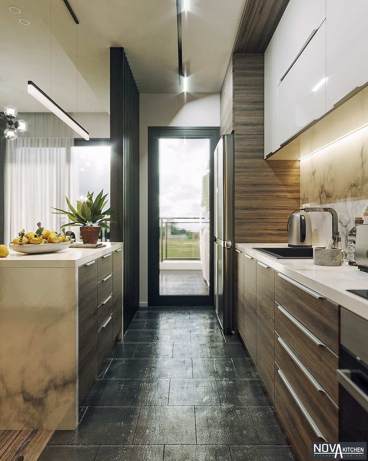 Thiết kế thi công tủ bếp gỗ cao cấp