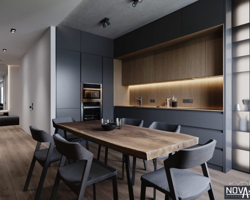 Dự án tủ bếp MDF cao cấp tại Vĩnh Long