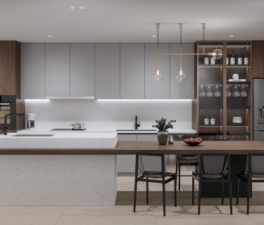 Luxury Kitchen - Không gian bếp hiện đại sang trọng